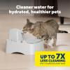 imagePetSafe Oasys 1 Gallon 128 Ounce Medium Pet Fountain  Cat or Medium Breed Dog Water Fountain  Dishwasher Safe Filtered Water Dispenser with Flow Control  Filters Included  Easy to Clean1 Gallon Fountain