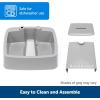 imagePetSafe Oasys 1 Gallon 128 Ounce Medium Pet Fountain  Cat or Medium Breed Dog Water Fountain  Dishwasher Safe Filtered Water Dispenser with Flow Control  Filters Included  Easy to Clean12 Gallon Fountain