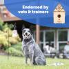 imagePetSafe Outdoor Ultrasonic Bark Control  Viral on TikTok  No Barking Deterrent for All Dog Sizes  Up to 14 Acre Coverage  Weatherproof  Great for Backyards  Bird House DesignStandard Pack of 2