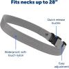 imagePetSafe Replacement Strap for Guardian GPS  Tracking 10 and Guardian GPS Dog Fence Collar Made with Soft Touch Nylon for Enhanced ComfortLong Lasting Wear Water Wicking Waterproof Material PinkGray