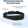 imagePetSafe Replacement Strap for Guardian GPS  Tracking 10 and Guardian GPS Dog Fence Collar Made with Soft Touch Nylon for Enhanced ComfortLong Lasting Wear Water Wicking Waterproof Material PinkBlack