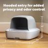 imagePetSafe ScoopFree Crystal Pro Automatic Self Cleaning Cat Litter Box System  Enclosed FrontEntry  Advanced Odor Control  Includes 1 Disposable Crystal Litter Tray  White PAL0018017