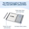 imagePetSafe ScoopFree Natural Litter Reusable Tray  Durable Plastic Tray with Stainless Steel Magnets  Comes with 42 lb Bag of Premium Natural LitterReusable Tray Kit