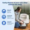 imagePetSafe ScoopFree OpenSky Automatic SelfCleaning Cat Litter Box  Advanced Odor Control  App Controlled with Health Monitoring  Works with Any Litter  Up to 2 Weeks of HandsFree CleaningLiners