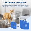 imagePetSafe ScoopFree Premium Crystal Cat Litter  UltraAbsorbent Silica Universal Litterbox Crystals  NonClumping Odor Control  Fresh Scent  8 lb BagLavender