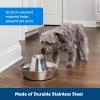 imagePetSafe Seaside Stainless Pet Fountain  Encourages Hydration  Dual Filtration Removes Odors  Compact Design  Rust Resistant Material  Quiet Motor 1 Count