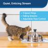 imagePetSafe Seaside Stainless Pet Fountain  Encourages Hydration  Dual Filtration Removes Odors  Compact Design  Rust Resistant Material  Quiet Motor 8 lb