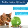 imagePetSafe SlimCat Interactive Feeder  Combines Play with Mealtime  Adjustable Portions  BPAFree Plastic  Slow Feeder for Digestion  Lightweight DishwasherSafe Toy  PinkGreen