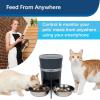 imagePetSafe Smart Feed Automatic Pet Feeder with 2Pet Meal Splitter for Cats and Dogs  WiFi App Connected  Programmable Food Dispenser for Multiple Pets  Customize Mealtime  Compatible with AlexaFeeder for 2 Pets