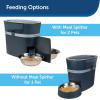 imagePetSafe Smart Feed Automatic Pet Feeder with 2Pet Meal Splitter for Cats and Dogs  WiFi App Connected  Programmable Food Dispenser for Multiple Pets  Customize Mealtime  Compatible with AlexaFeeder for 2 Pets
