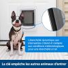 imagePetSafe SmartDoor AppControlled Pet Door Large Made for Multiple Pets Selective Entry and Exit Control Through Your Phone Smart Dog Door WiFi Enabled White  LargeSmartDoor