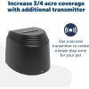imagePetSafe Stay ampamp Play Pet Fence Wireless Dog Fence Collar Rechargeable Receiver Collar Waterproof Design Compatible with All PetSafe Wireless Fences Invisible Wireless System BlackExtra Transmitter