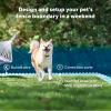 imagePetSafe Stubborn Dog InGround Fence  Invisible Pet Containment Kit  Covers Up to 13 Acre with 500 ft of 20 Gauge Wire  for Dogs Older Than 6 Months Weighing 8lbStubborn Dog Collar Only