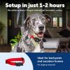 imagePetSafe Wireless Pet Containment System Receiver Collar  BatteryOperated ampamp Waterproof  Adjustable Receiver Collar with 5 Correction Levels  for Dogs 5lbWireless Fence Kit
