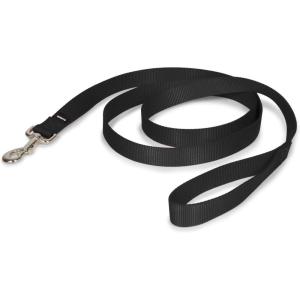 imagePetSafe Nylon Dog Leash  Strong Durable Traditional Style Leash with Easy to Use Bolt Snap for Small Medium and Large Dogs  1quot x 6 Black