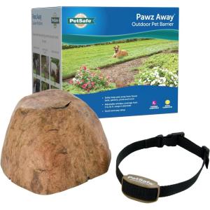 imagePetSafe Pawz Away Outdoor Wireless Pet Barrier Electric Training System for Cats and Dogs with Receiver Collar