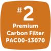 imagePetSafe Drinkwell Premium Replacement Carbon Filters  Improves Water Taste  Activated Carbon from Coconut Shells  Compatible with MultiTier Platinum Zen Fountains  3PackPack of 12