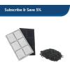 imagePetSafe Drinkwell Premium Replacement Carbon Filters  Improves Water Taste  Activated Carbon from Coconut Shells  Compatible with MultiTier Platinum Zen Fountains  3PackPack of 12