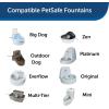 imagePetSafe Drinkwell Premium Replacement Carbon Filters  Improves Water Taste  Activated Carbon from Coconut Shells  Compatible with MultiTier Platinum Zen Fountains  3PackPack of 12