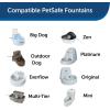 imagePetSafe Drinkwell Premium Replacement Carbon Filters  Improves Water Taste  Activated Carbon from Coconut Shells  Compatible with MultiTier Platinum Zen Fountains  3PackPack of 3