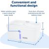 imagePetSafe Viva Pet Fountain for Cats and Dogs  41L140 oz Indoor Cat Water Fountain with Ultra Quiet Pump Dishwasher Safe Easy to Clean Water Filters IncludedOne Size