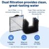imagePetSafe Viva Pet Fountain for Cats and Dogs  41L140 oz Indoor Cat Water Fountain with Ultra Quiet Pump Dishwasher Safe Easy to Clean Water Filters IncludedOne Size