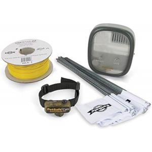 imagePetSafe InGround Cat Fence  Create Safe Outdoor Roaming Zones  Waterproof ampamp BatteryOperated Collar  Covers Up to 13 Acre with 500 ft of Wire  for Cats Older Than 6 Months Weighing Over 6 lbsInGround Fence