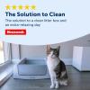 imageOfficial PetSafe ScoopFree Crystal Reusable Tray for Cat Litter Boxes  Includes 43 lb of Premium Blue Non Clumping Crystal Litter  Compatible with All PetSafe ScoopFree Automatic Litter Boxes