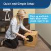 imagePetSafe Disposable Cat Litter Box  Collapsible Covered Design for Travel  from The Makers of ScoopFree Self Cleaning Litter Box  Includes 43 lb Premium Blue Original Crystal Cat Litter9 Piece Set