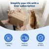 imagePetSafe ScoopFree Automatic Cat Litter Box Waste Bin Liners  Drawstring Litter Box Liner for ScoopFree Self Cleaning Clumping Litter Box and ScoopFree SmartSpin Litter Box  Easy Cleanup 25 Count1 Count Pack of 1