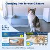 imagePetSafe ScoopFree Disposable Crystal Cat Litter Tray  Easy Cleaning Box  Refill Tray for Electric Litter Box  Fresh Scent  43 lb Bags  6 Pack3Pack