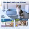 imagePetSafe ScoopFree Disposable Crystal Cat Litter Tray  Easy Cleaning Box  Refill Tray for Electric Litter Box  Fresh Scent  43 lb Bags  6 Pack3Pack