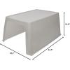 imagePetSafe ScoopFree Litter Box Privacy Hood Cover Works with ScoopFree Crystal Pro Legacy and Crystal Smart SelfCleaning Litter Boxes Lid for Odor Control and Cleaner Floors Provides Privacy Gray
