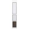 imagePetSafe 2Piece Sliding Glass Pet Door  NoCut DIY Install Doggy Door for Renters  Aluminum Frame  Adjustable Height 75 78quot to 81quot  Ideal for Large Dogs Up to 100 lbsWhite
