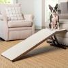 imagePetSafe CozyUp Sofa Ramp  Durable Wooden Pet Ramp Holds up to 100 lb  Great Couch Access for Dogs and Cats  Cherry Finish with Nonslip Carpet Tread  Folds for Easy StorageEspresso
