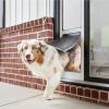 imagePetSafe Extreme Weather Sliding Glass Pet Door  Energy Efficient Entry for Dogs ampamp Cats  Triple Flap with Magnetic Seal  Durable Aluminum Frame  Easy Install  MediumeWhite