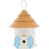 imagePetSafe Outdoor Ultrasonic Bark Control  Viral on TikTok  No Barking Deterrent for All Dog Sizes  Up to 14 Acre Coverage  Weatherproof  Great for Backyards  Bird House DesignXSmall 10 Lbs Or Less