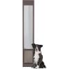 imagePetSafe Sliding Glass Pet Door  NoCut DIY Install Doggy Door for Renters  Aluminum Frame  Adjustable Height 75 78quot to 81quot  Ideal for Medium Dogs Up to 40 lb  WhiteBronze