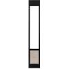 imagePetSafe Sliding Glass Pet Door  NoCut DIY Install Doggy Door for Renters  Aluminum Frame  Adjustable Height 75 78quot to 81quot  Ideal for Medium Dogs Up to 40 lb  BlackLarge