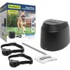 imagePetSafe Stay ampamp Play Pet Fence Wireless Dog Fence Collar Rechargeable Receiver Collar Waterproof Design Compatible with All PetSafe Wireless Fences Invisible Wireless System Black2 Dog Wireless Fence Kit