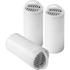 imagePetSafe Drinkwell 360 Fountain Carbon Filters  Supports Hydration  Coconut Shell Carbon  Clean Water Solution  Fits Drinkwell Stainless MultiPet ampamp Plastic 360 Fountains  3 PackPack of 3