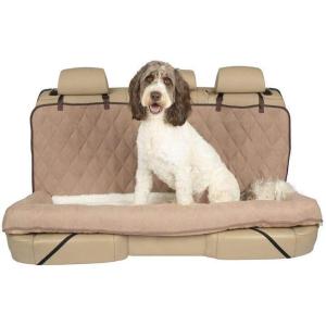 imagePetSafe Happy Ride Car Dog Bed  Best for Bucket Seats  Fits Cars Trucks Minivans and SUVs  Comfortable and Machine Washable  Durable Vehicle Pet Bed  GreyBrown