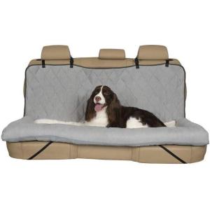 imagePetSafe Happy Ride Car Dog Bed  Best for Bucket Seats  Fits Cars Trucks Minivans and SUVs  Comfortable and Machine Washable  Durable Vehicle Pet Bed  GreyGrey