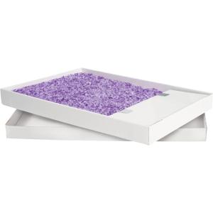 imagePetSafe ScoopFree Disposable Crystal Cat Litter Tray  Easy Cleaning Box  Refill Tray for Electric Litter Box  Fresh Scent  43 lb Bags  6 Pack1Pack