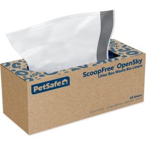 imagePetSafe ScoopFree OpenSky Automatic SelfCleaning Cat Litter Box  Advanced Odor Control  App Controlled with Health Monitoring  Works with Any Litter  Up to 2 Weeks of HandsFree CleaningLiners
