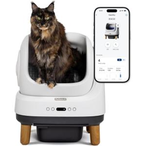 imagePetSafe ScoopFree OpenSky Automatic SelfCleaning Cat Litter Box  Advanced Odor Control  App Controlled with Health Monitoring  Works with Any Litter  Up to 2 Weeks of HandsFree CleaningLitter Box
