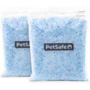 imagePetSafe ScoopFree Premium Crystal Cat Litter  Outperforms Clay Litter  Refill Packs  Reusable Tray Compatible  Lavender Scent  43 lb Bags  2 PackFresh Scent