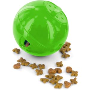 imagePetSafe SlimCat Interactive Feeder  Combines Play with Mealtime  Adjustable Portions  BPAFree Plastic  Slow Feeder for Digestion  Lightweight DishwasherSafe Toy  PinkGreen