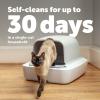 imagePetSafe AntiTracking Litter Mat  Traps Crystal and Clay Clumping Cat Litter  Durable Mesh Material  Easy to Clean Mat  Compatible with All Cat Litter Boxes  Small SizeWhite