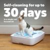 imagePetSafe AntiTracking Litter Mat  Traps Crystal and Clay Clumping Cat Litter  Durable Mesh Material  Easy to Clean Mat  Compatible with All Cat Litter Boxes  Small SizeWhite
